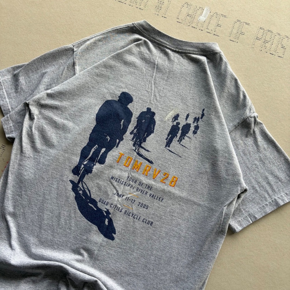Y2K Gildan TOMRV 28 Bicycle Tour T-shirt
